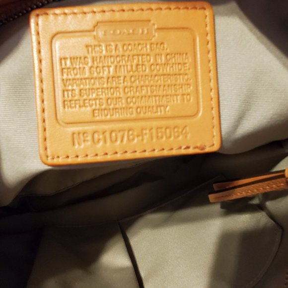 EUC Coach Pebble Leather Shoulder Bag - Rare - Picture 10 of 15